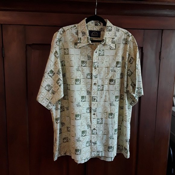 BD Baggies Hawaiian Shirt with Palm Trees-Size XL - Picture 1 of 5